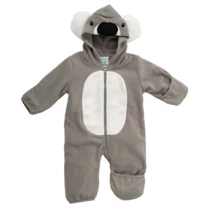 KOALA FLEECE BUNTING BABY COSTUME